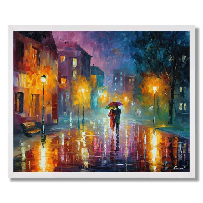 GENTLE RAINFALL - FRAMED