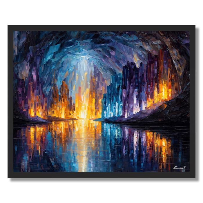CRYSTAL CAVE WONDER - FRAMED