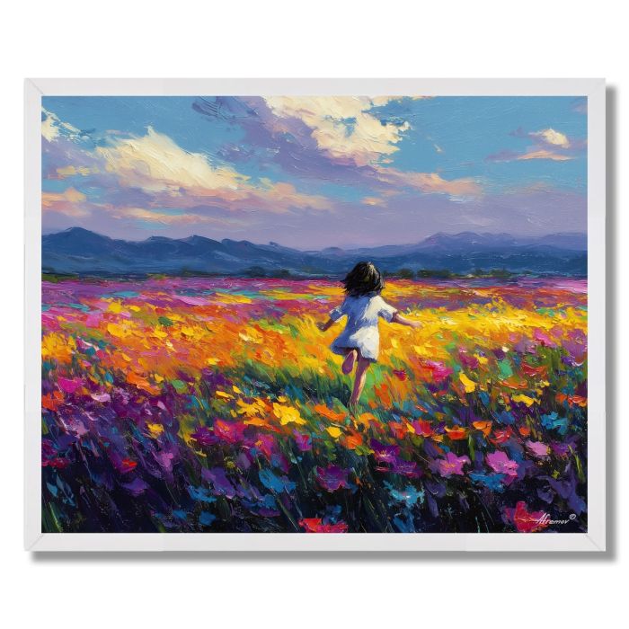 WILDFLOWER HORIZON - FRAMED