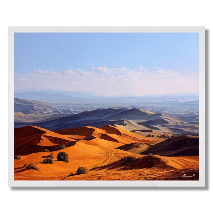 TURKISH DESERT MORNING - FRAMED
