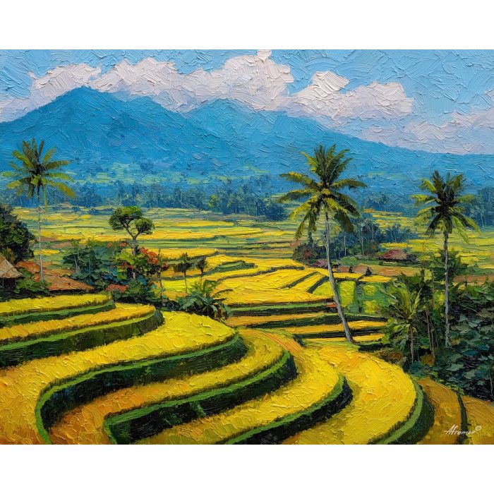 RICE TERRACES OF BALI