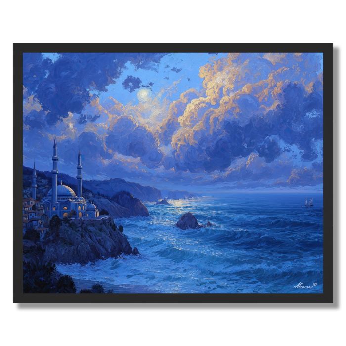 TURKISH COAST LIGHT - FRAMED