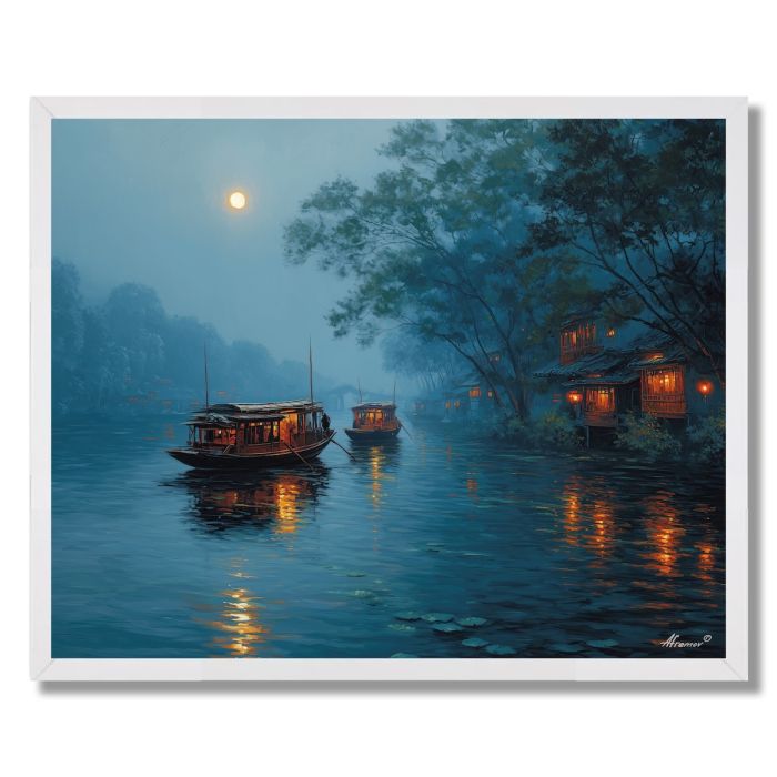 CHINESE RIVER PEARL - FRAMED