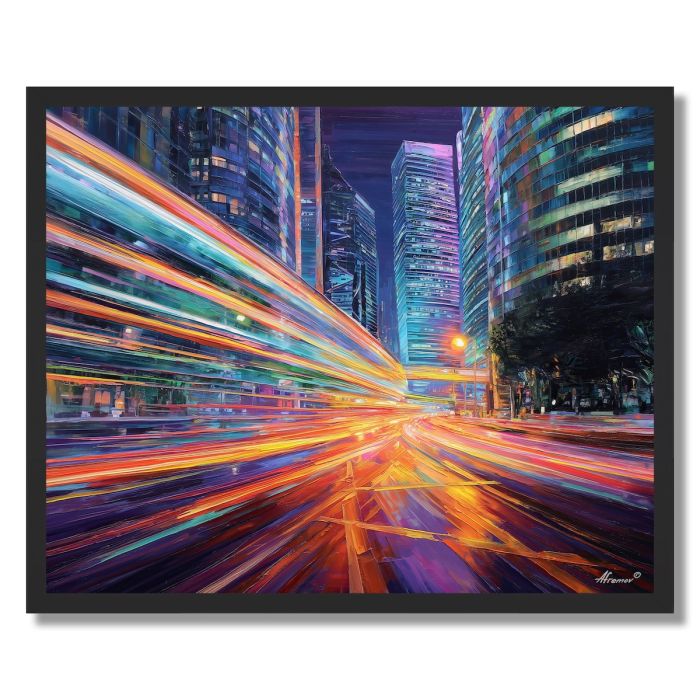 HONG KONG SKYBRIDGE - FRAMED