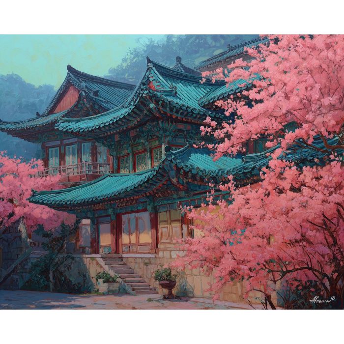 KOREAN TEMPLE SPRING