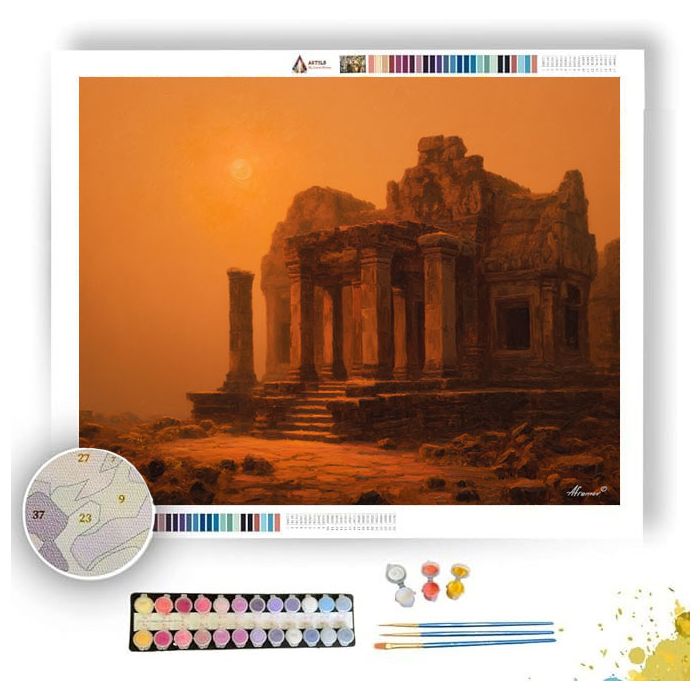 ANGKOR LIGHT - Paint by Numbers Full Kit