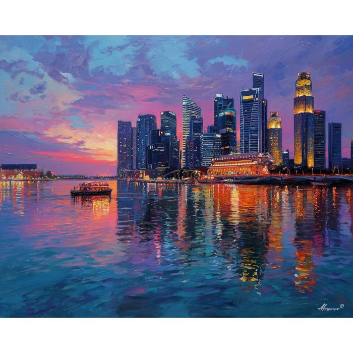 SINGAPORE MARINA TWILIGHT