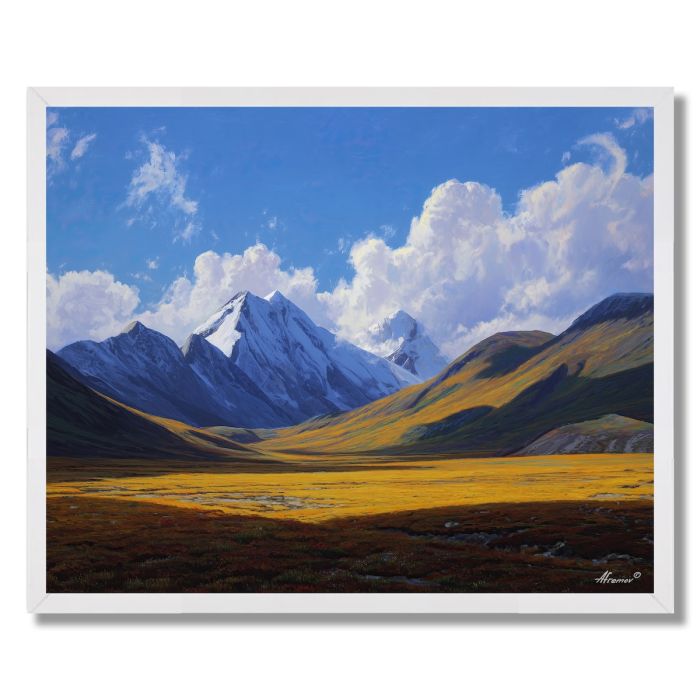 TIBETAN VALLEY SKY - FRAMED