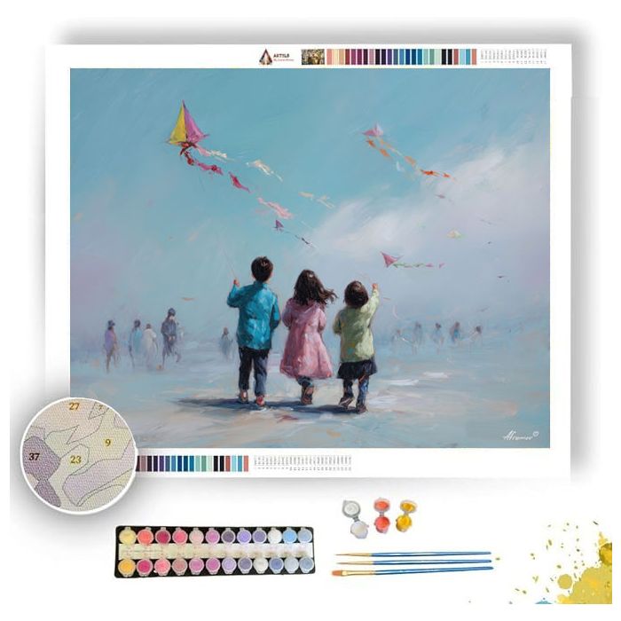 KOREAN SPRING FAIR - Paint by Numbers Full Kit