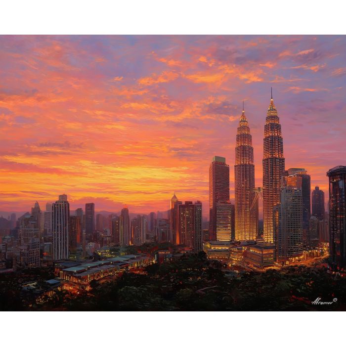 KUALA LUMPUR SUNSET SKY