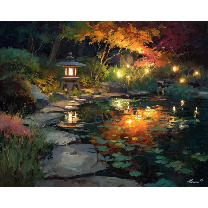 JAPANESE EVENING GARDEN
