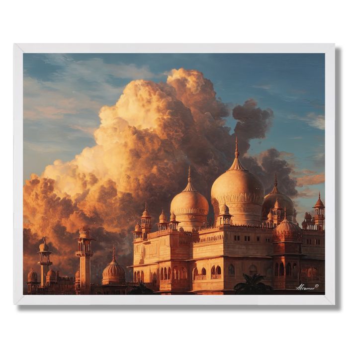 INDIAN PALACE SKY - FRAMED