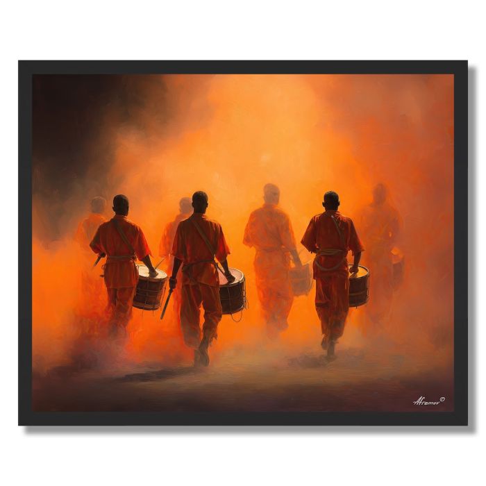 THAI STREET PARADE - FRAMED