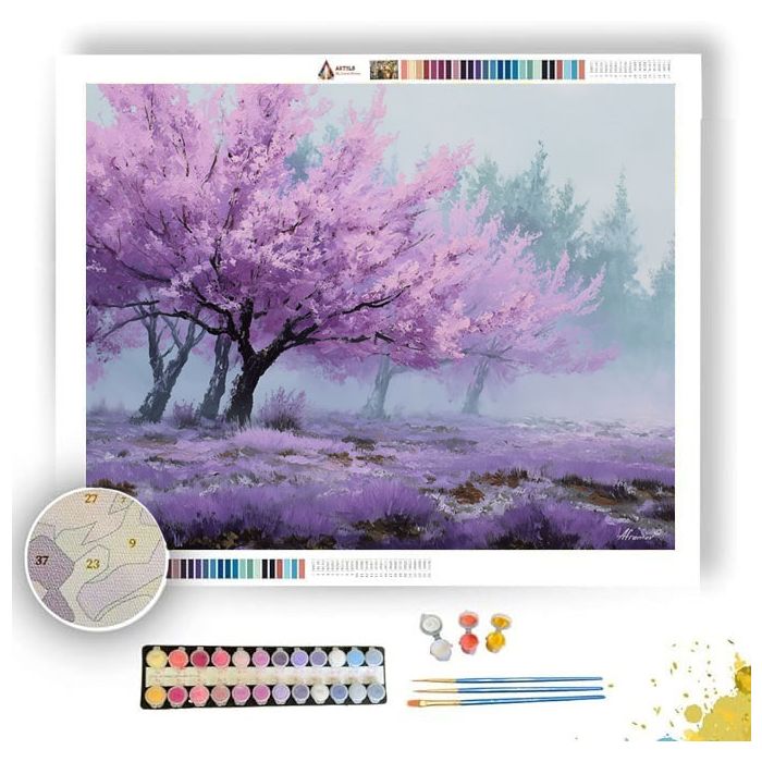 JAPAN MIST GARDEN - Paint by Numbers Full Kit