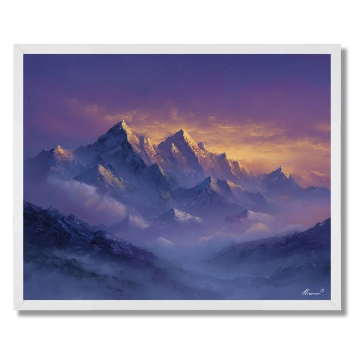 HIMALAYAN SUNRISE - FRAMED
