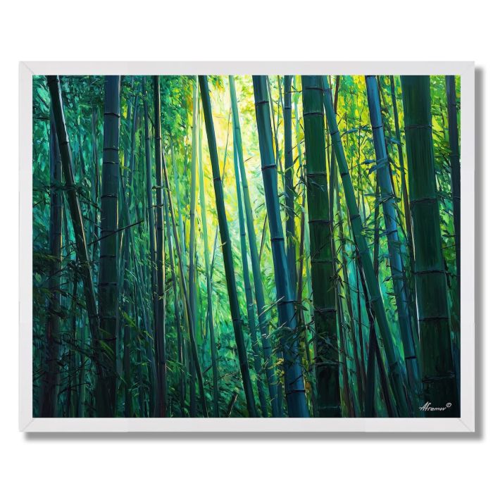 BAMBOO WHISPERS - FRAMED