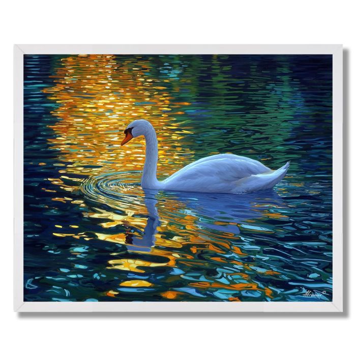 JAPAN SILVER LAKE - FRAMED