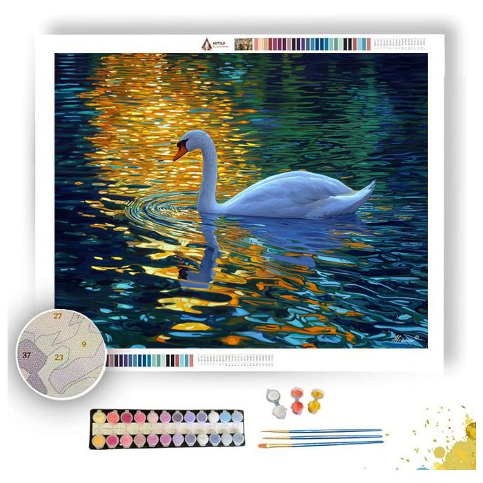 JAPAN SILVER LAKE - Paint by Numbers Full Kit