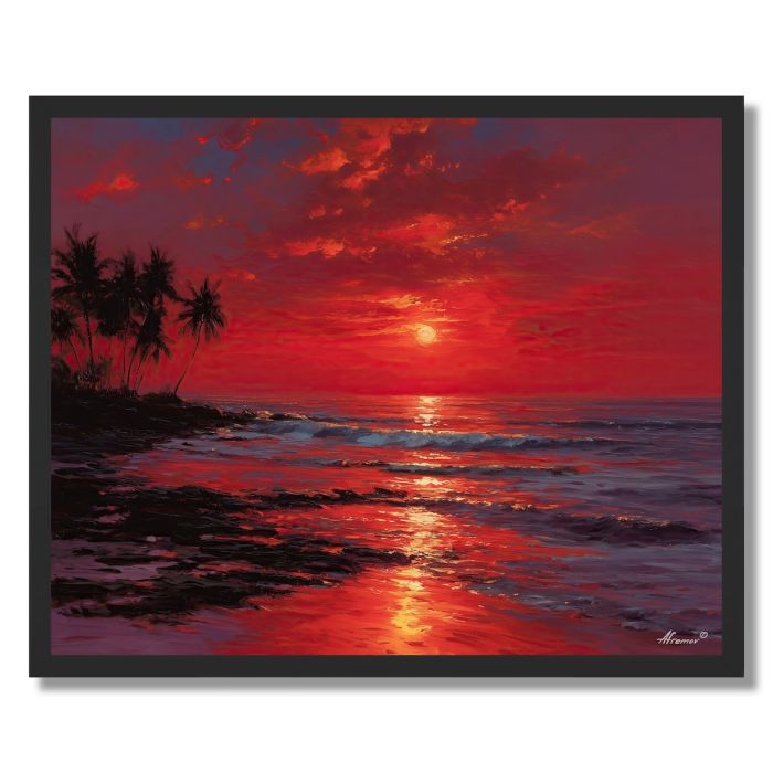 INDIAN COAST GOLD - FRAMED