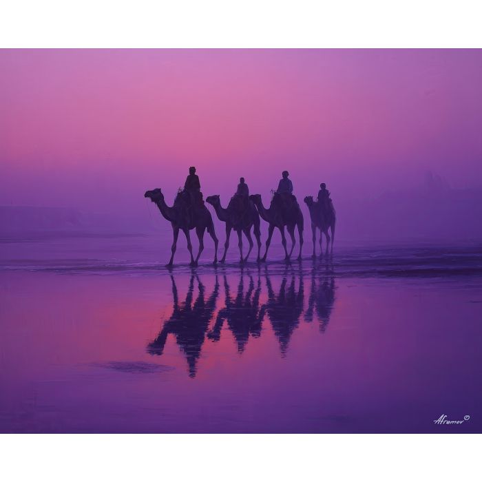INDIAN DESERT TWILIGHT