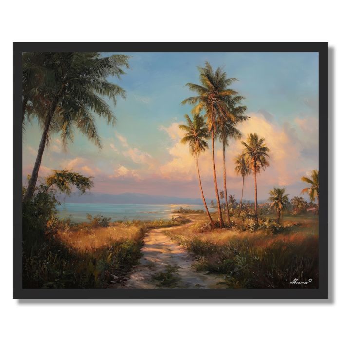 THAI COAST ROAD - FRAMED