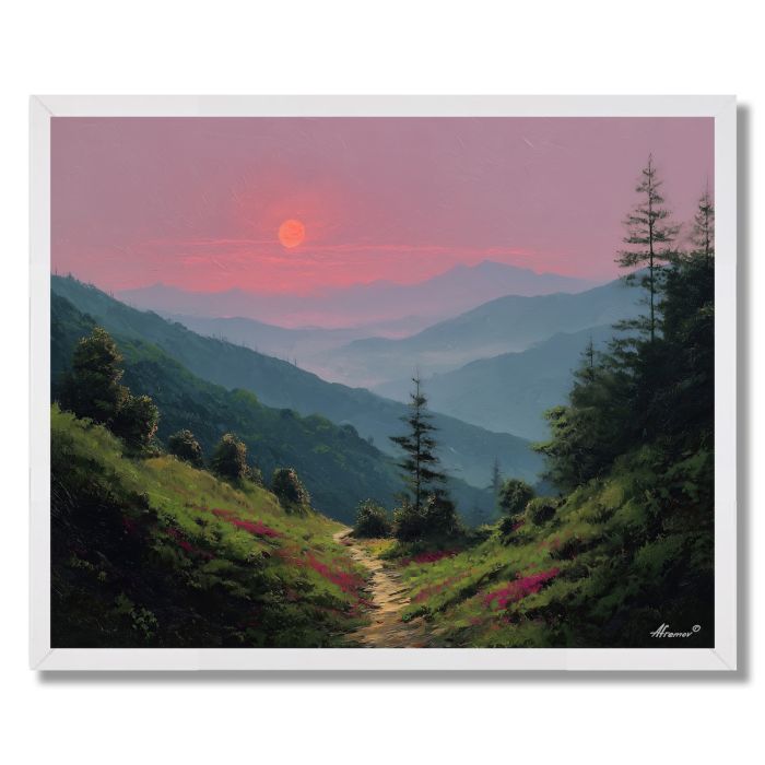 CHINESE HILL PATH - FRAMED