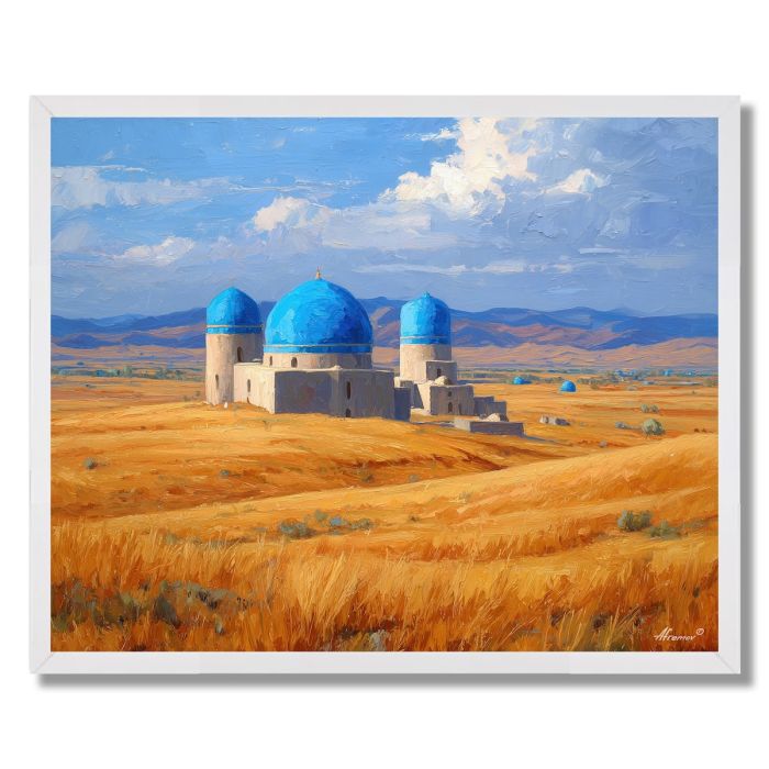 UZBEK SUN VALLEY - FRAMED