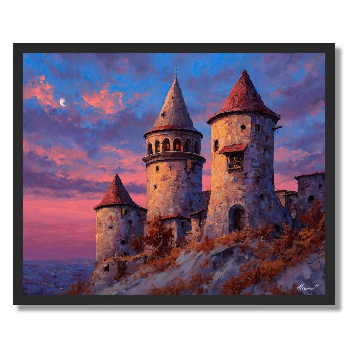 TURKISH SKY RIDGE - FRAMED