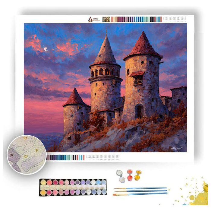 TURKISH SKY RIDGE - Paint by Numbers Full Kit