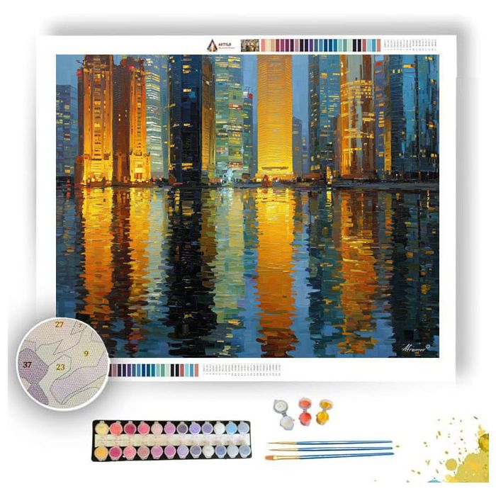 SHANGHAI RAINLIGHT - Paint by Numbers Full Kit