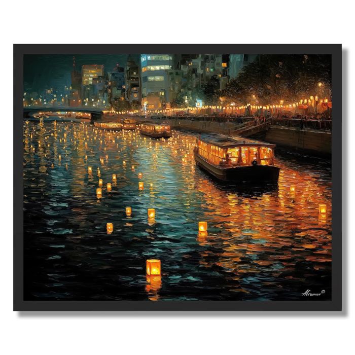 TOKYO LANTERN FESTIVAL - FRAMED