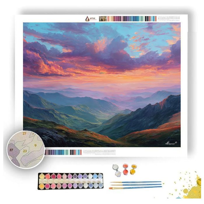 EUROPEAN HORIZON LIGHT - Paint by Numbers Full Kit