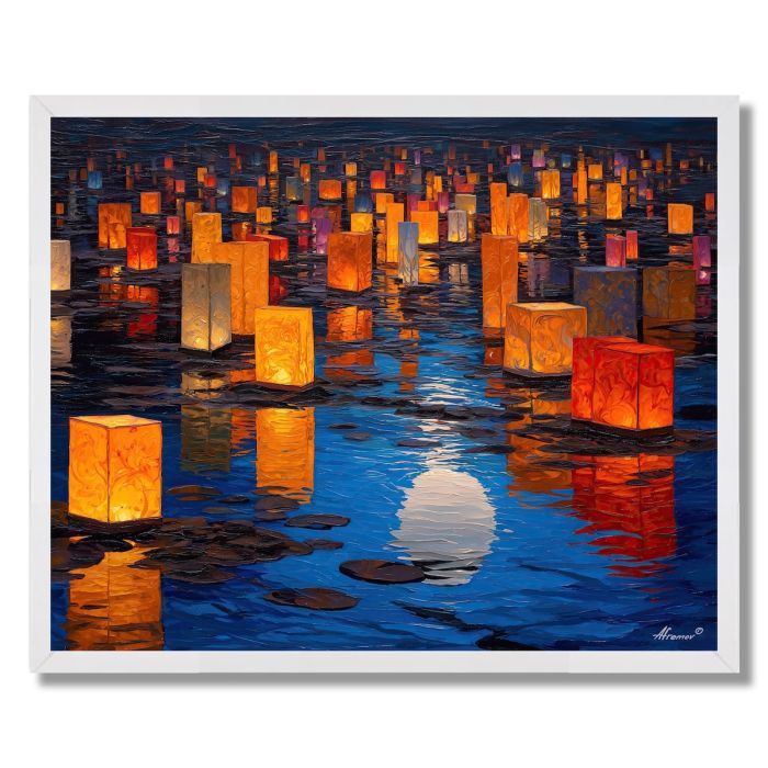 CHINESE MOON FESTIVAL - FRAMED