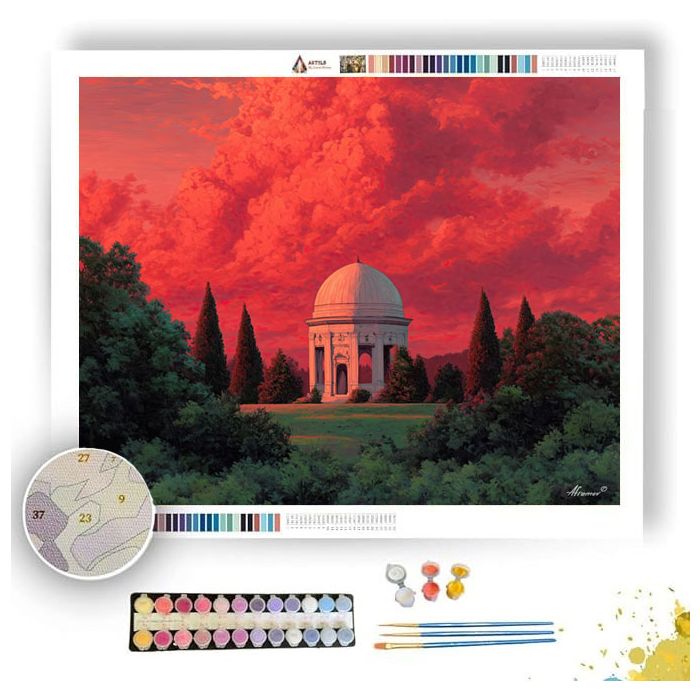 INDIAN HILL SHRINE - Paint by Numbers Full Kit