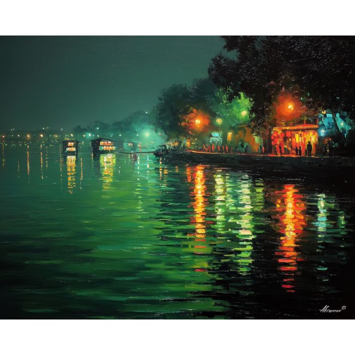 HANOI EVENING RIVER
