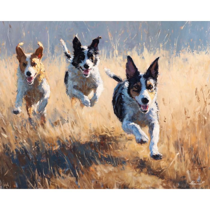 RUNNING DOGS