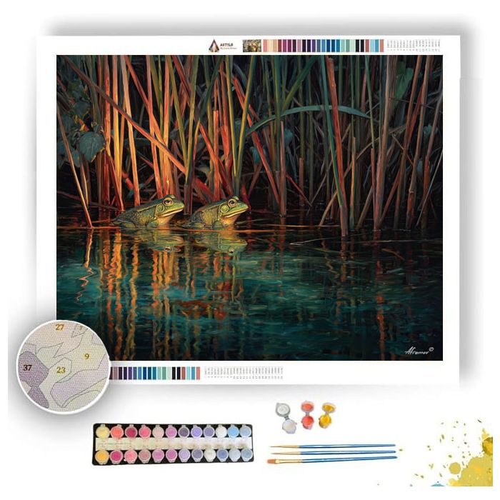 POND WHISPERS - Paint by Numbers Full Kit