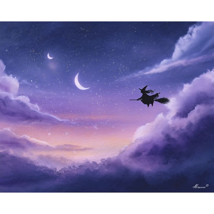 MOONLIT WITCHS FLIGHT