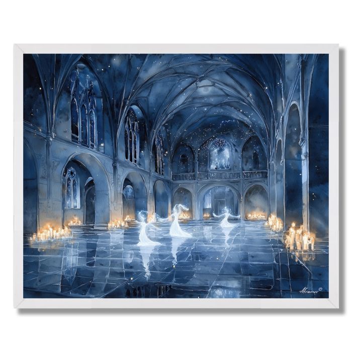 GHOSTLY BALLROOM - FRAMED