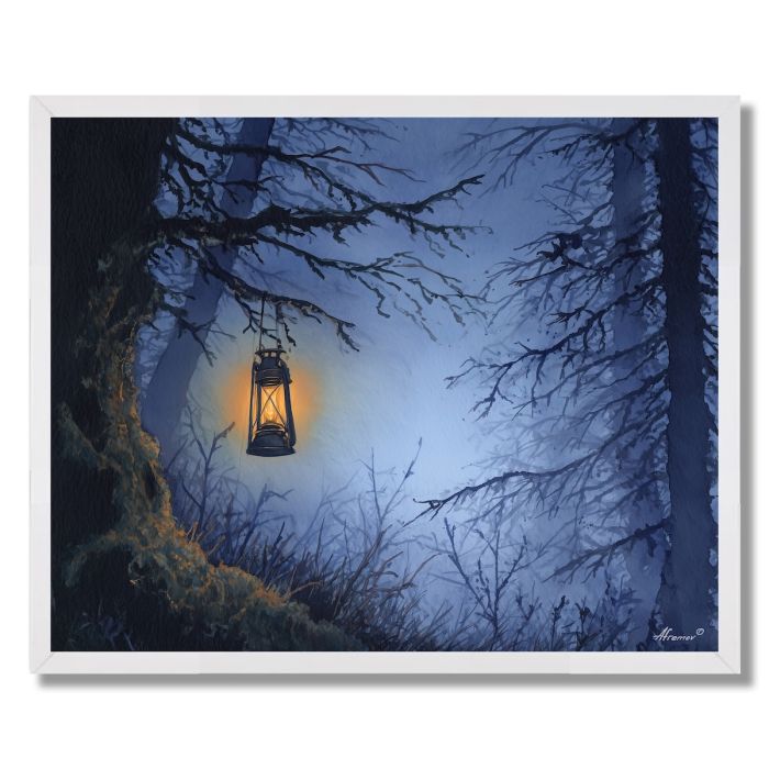 THE ENCHANTED LANTERN - FRAMED