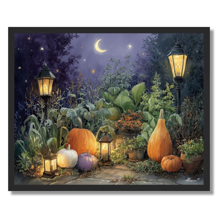 WITCHS GARDEN GLOW - FRAMED