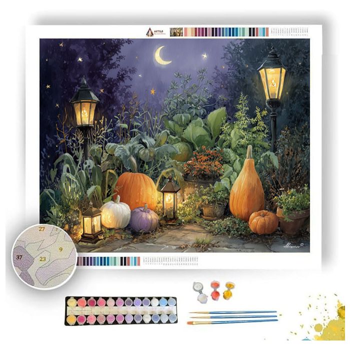 WITCHS GARDEN GLOW - Paint by Numbers Full Kit