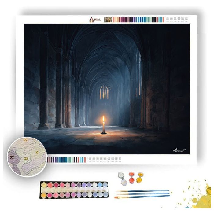 THE LAST FLAME - Paint by Numbers Full Kit