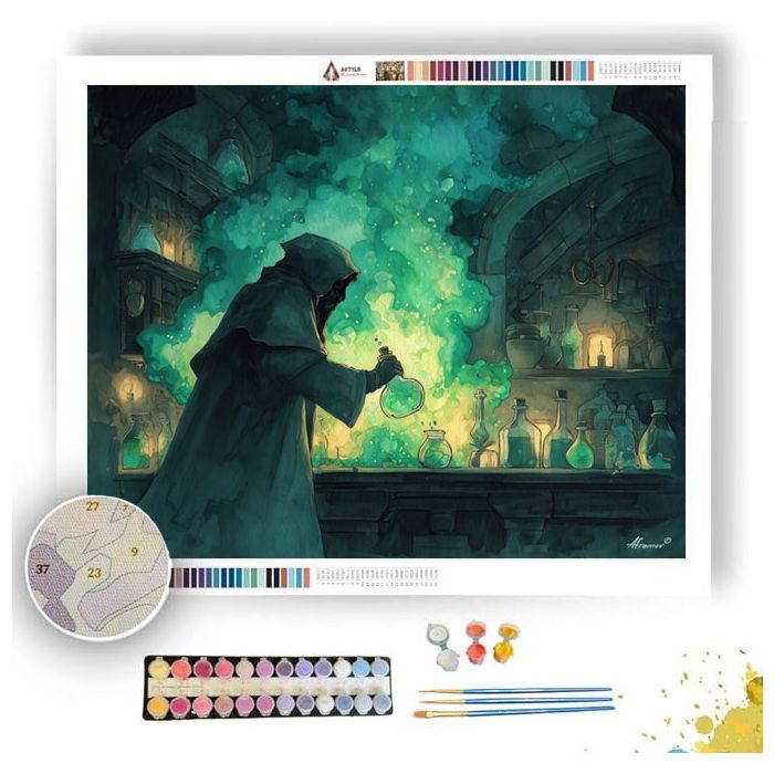 THE NIGHT ALCHEMIST - Paint by Numbers Full Kit