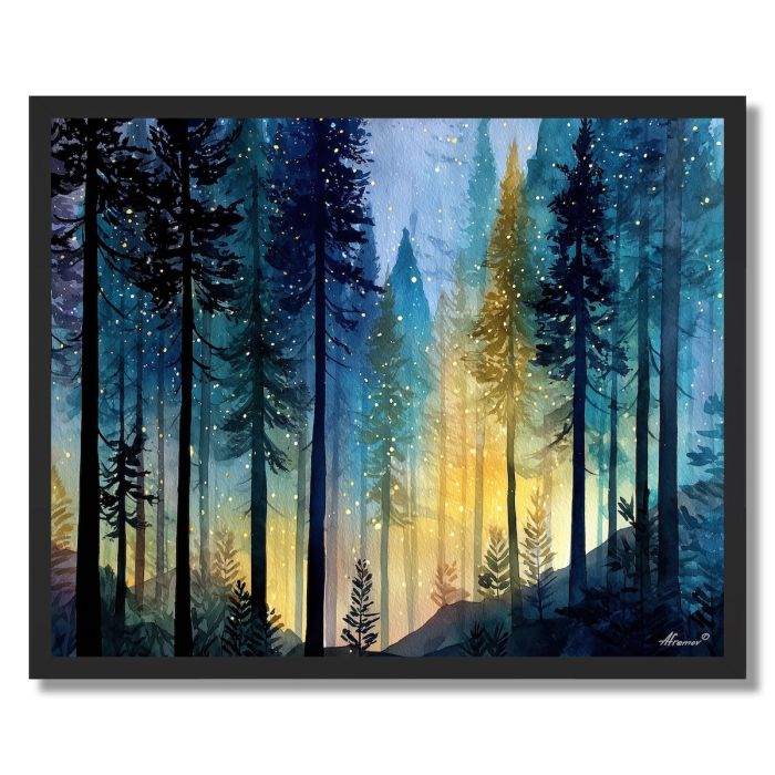 HALLOWED FOREST GLOW - FRAMED