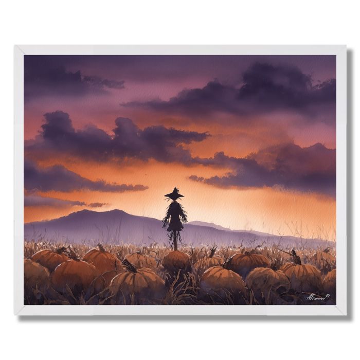HAUNTED HARVEST FIELD - FRAMED