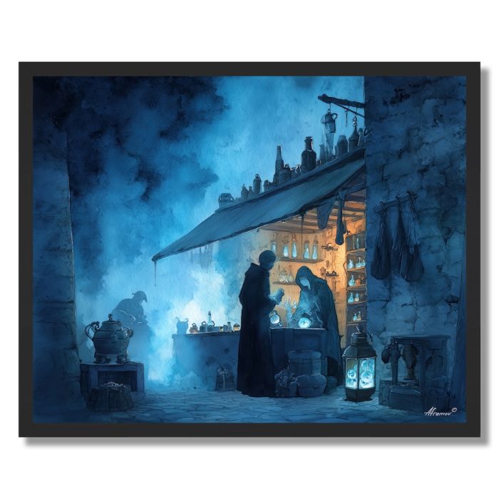 THE SHADOW MARKET - FRAMED