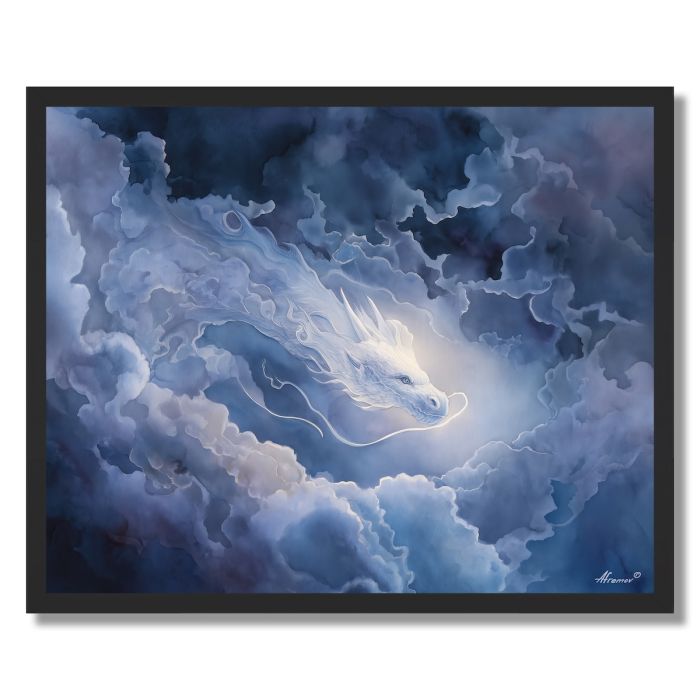 DRAGON OF THE VEIL - FRAMED