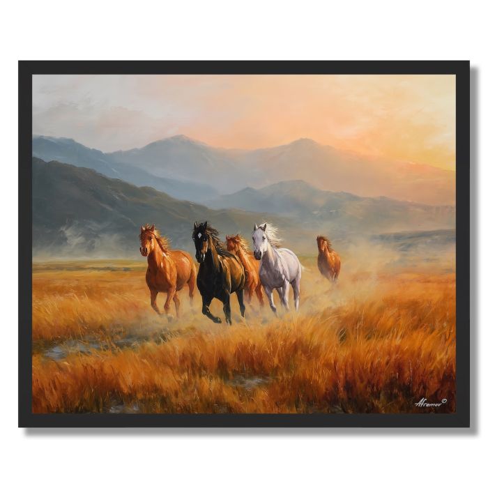 ARGENTINE PAMPAS SUN - FRAMED