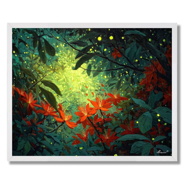 AMAZON BLOOM - FRAMED